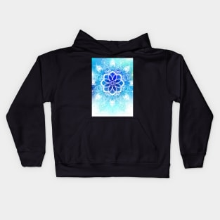 Design with White Mandala Kids Hoodie